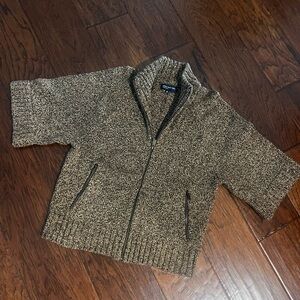 Jones New York Signature Zip Front Sweater Jacket – Size M